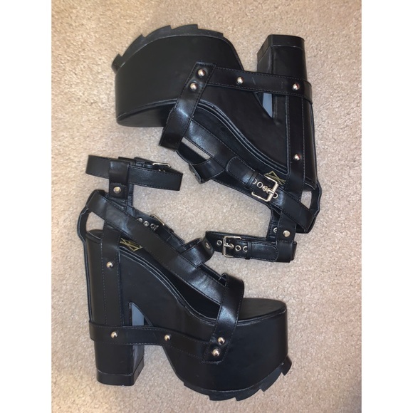 pastel nightcall platform heels